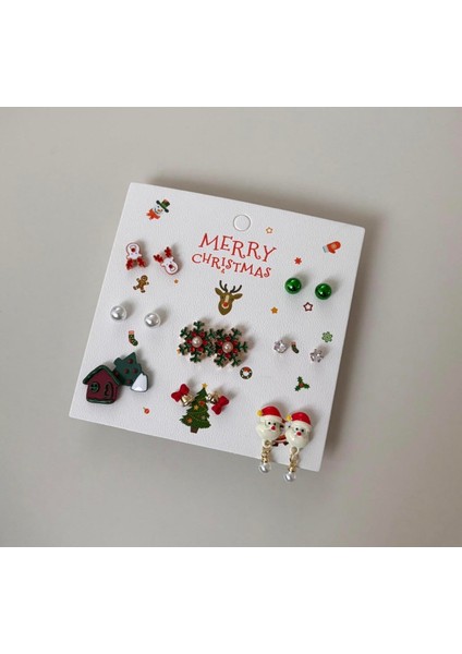 Yeni Yıl Çocuk Küpe Seti