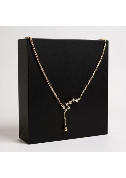 Gold Renk Ourelia Fashıon Yıldızlar Arası Kolye 925 Ayar Gümüş Minimal fiyatları