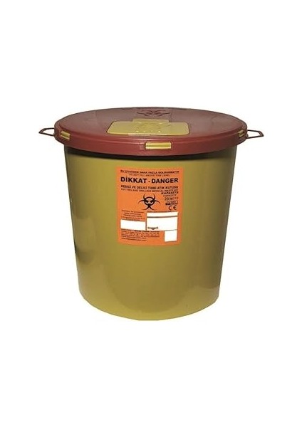 Çeli̇kpençe 5 Adet Enfekte Atık Kutusu 20 Lt.