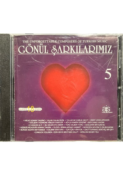 CD Gönül Şarkılarımız 5 CD