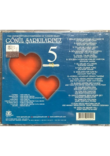 CD Gönül Şarkılarımız 5 CD fiyatları