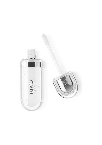 Kiko Milano Dudak Parlatıcısı - 3D Hydra Lip Gloss - 01 Clear - Besleyici ve Nemlendirici