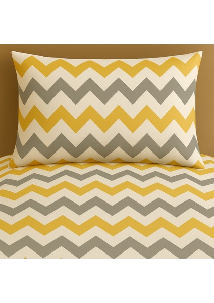 Tek Kişilik Desenli Nevresim + 1 Adet Kapaklı Yastık Kılıfı fiyatları