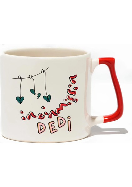 Incinmişsin Dedi Lüks Kupa - Hediye Seramik Kupa