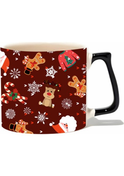 Yeni Yıl Hediyelik Lüks Kupa - Hediye Seramik Kupa