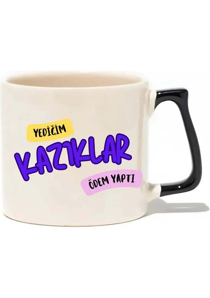 Yediğim Kazıklar Ödem Yaptı Lüks Kupa- Hediye Seramik Kupa
