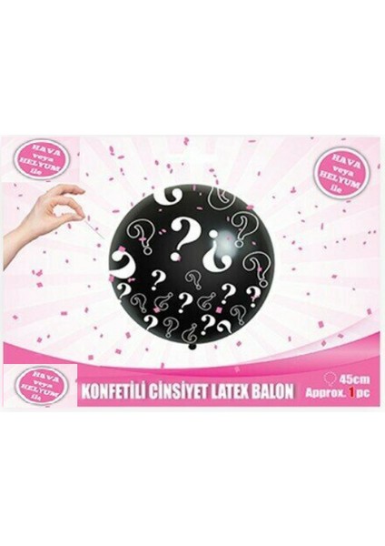 Cinsiyet Balonu Kız