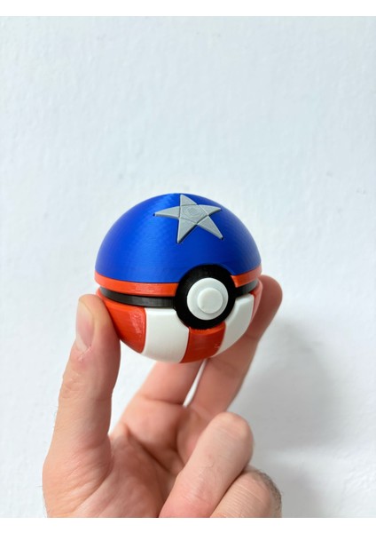 Pokemon Kaptan Amerika Pokeball Poke Topu indirimleri