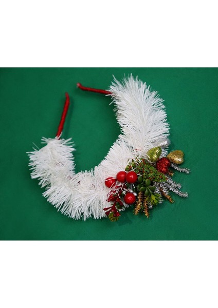 Parlak Gümüş Yılbaşı Süsü ve Parti Tacı, Renkli Dekorasyonlar fiyatları