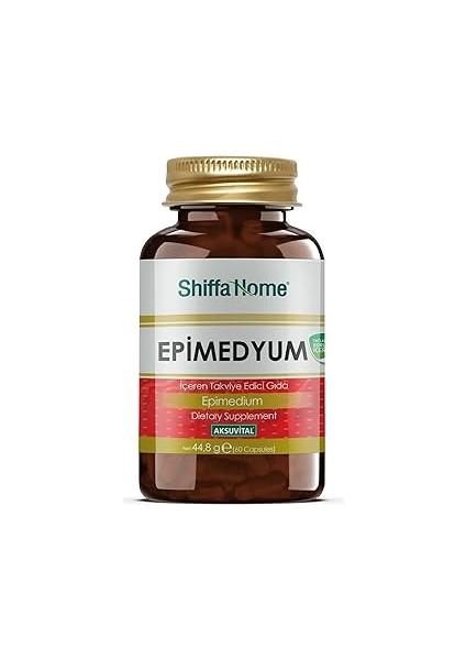 shiffa kapsül 60 adet – kırmızı kore ginsengi, arı sütü, l-arginin ve çinko ıçerikli