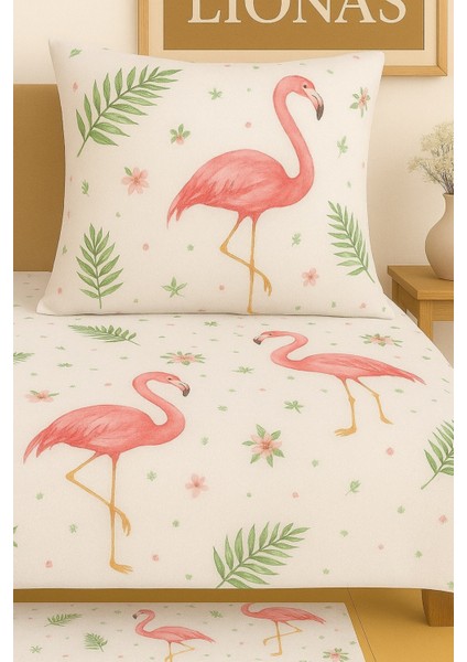 Tek Kişilik Desenli Nevresim + 1 Adet Kapaklı Yastık Kılıfı fiyatları