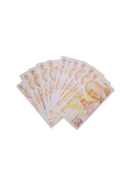 pop konsol para 200 adet şaka 50 tl pp191101