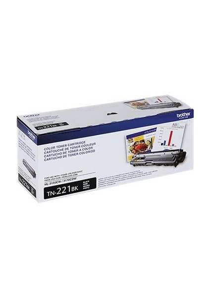 TN-221BK Siyah Orjinal Toner