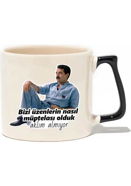 Bizi Üzenlerin Nasıl Müptelası Olduk Aklım Almıyor Lüks Kupa - Hediye Seramik Kupa