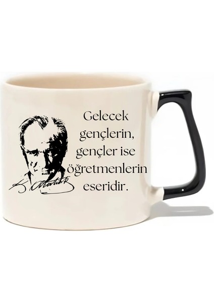 24 Kasım Öğretmenler Günü Kutlu Olsun! Lüks Kupa - Hediye Seramik Kupa