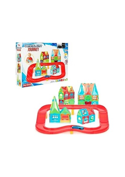 Dede Kristal Şehir Yolculuğu 240 Parça Oyuncak