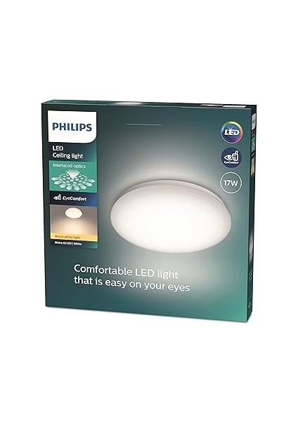 CL200 Fonksiyonel Tavan Lambası 17W 2700K Sarı Işık Entegre LED