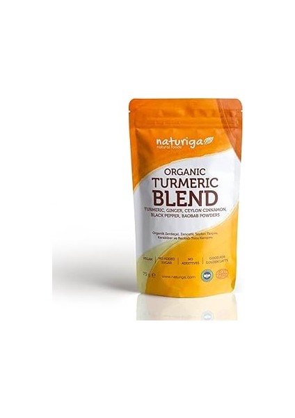 Naturiga Organik Zerdeçallı Karışım 75 gr