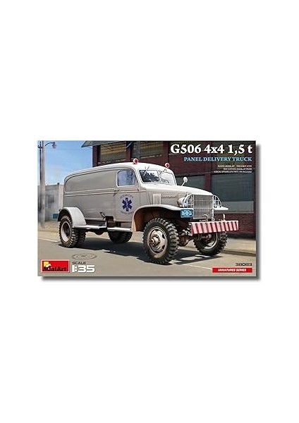 Miniart 38083 1:35 1:35 G506 4x4 1,5t Panel Teslim Kamyonu