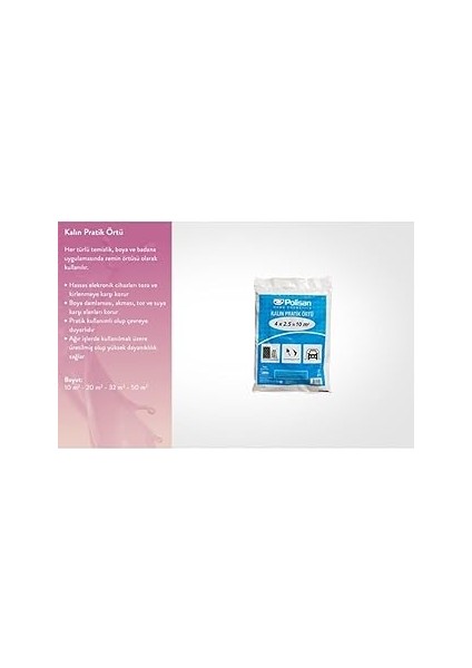 Polisan Kalın Pratik Örtü 20 M2