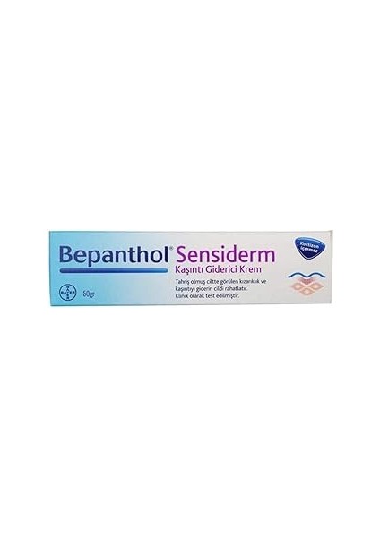 Sensiderm Egzamalı Ciltler Için Kaşıntı Krem 50 gr (1 x 50 G)
