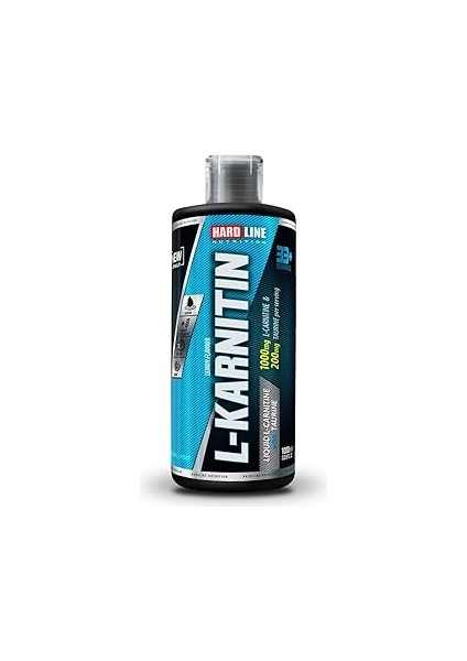 Hardline Nutrition L-Karnitin Sıvı Limon Aromalı, 1000 ml 1 Paket