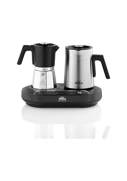 Okka OK0027 Rich Moka Pot Chrome