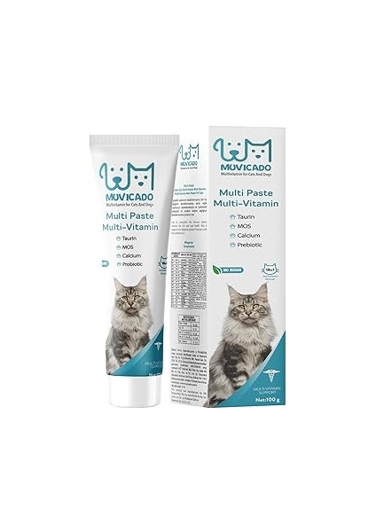 Muvicado Kedi Multivitamin Malt Macunu