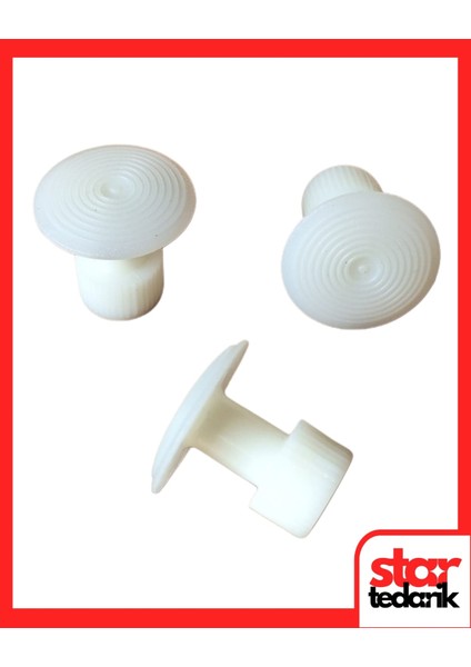 Pdr Ekstra Boyasız Göçük Düzeltme Plastiği Bombeli Çap 23MM - D. N6 - Natural Beyaz