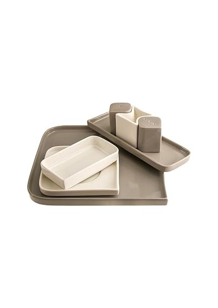 Quadro Grey 27 Parça Kahvaltı Seti