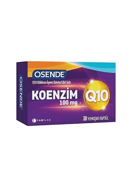 Osende Koenzim Q10 30 Kapsül
