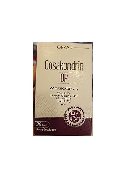 Cosakondrin Op 30 Kapsül