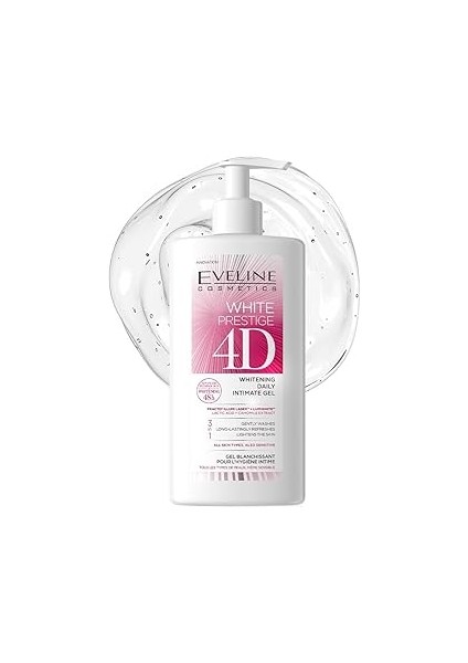 Eveline Cosmetics White Prestige 4d Intim Günlük Çamaşır Jeli 250 ml