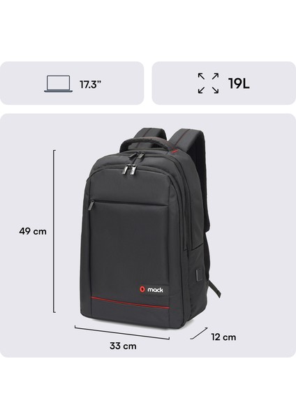 MCC-007 17.3 Offıce Notebook Sırt Çantası Siyah fiyatları