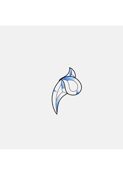 Kb-S-21 L & R / 3 Parça 7,7*12 cm