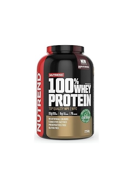Nutrend Whey Protein - Çikolata Browni, 2250 gr