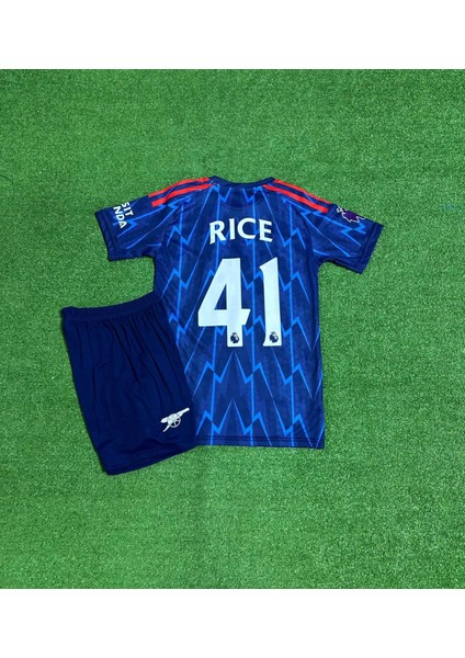 Arsenal 2025/26 Yeni Sezon Declan Rice Alternatif Çocuk Forması