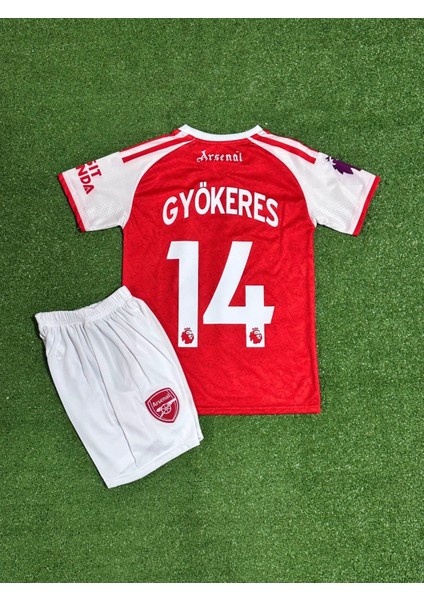 Arsenal 2025/26 Yeni Sezon Viktor Gyökeres Iç Saha Çocuk Forması modelleri