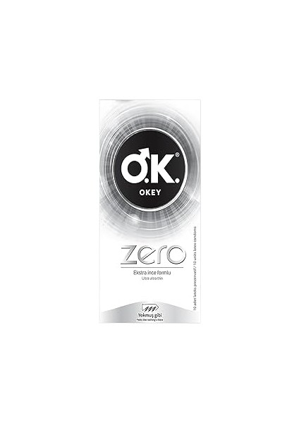 Okey Zero Prezervatif 10 Adet