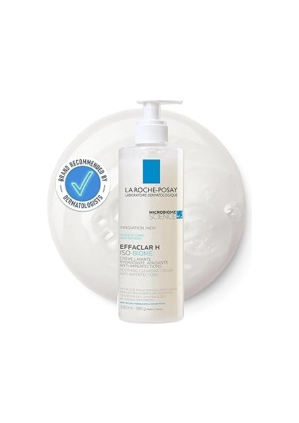 La Roche-Posay Eeffaclar H Isobiome Lavant Yatıştırıcı ve Temizleyici Krem
