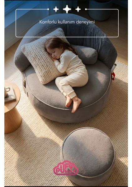 Cozy Tv Koltuğu,ayakuçlu Puf,dinlenme Koltuğu,Legom puf koltuk,yıkanabilir Kılıflı(gri) fiyatları
