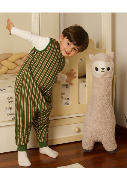 Baby Home Pine Green 1.0 Tog Bebek Uyku Tulumu Oeko-Tex Sertifikalı %100 Pamuk