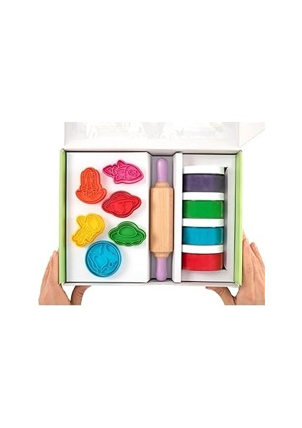 Doğal Oyun Hamurları Premıum Kutu Set - Uzay