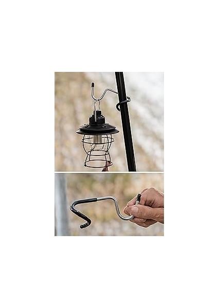 Busstier Çok Fonksiyonlu S Şekilli Paslanmaz Çelik Kanca – Kamp ve Ev Için Kaymaz Asma Aparatı