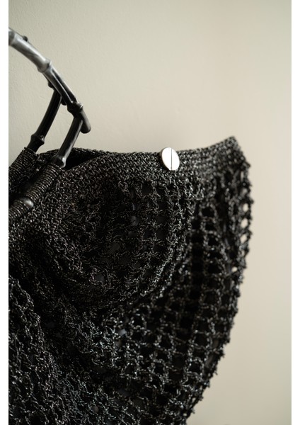 Simli Kafes Model Çanta