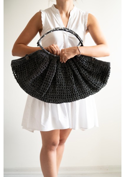 Simli Kafes Model Çanta