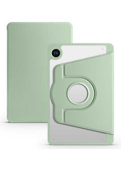 Samsung Galaxy Tab A11 Kılıf Termik Stanlı Katlanabilir Kapak