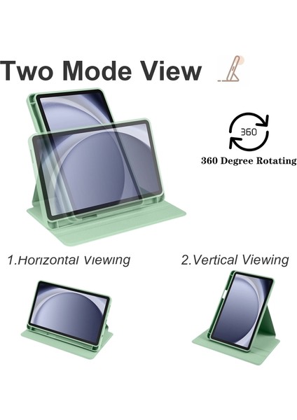 Samsung Galaxy Tab A11 Kılıf Termik Stanlı Katlanabilir Kapak modelleri