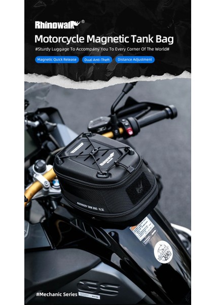 MJX2011 Manyetik Hızlı Sök-Tak Tank Çantası – Su Geçirmez, Geniş Hacimli, Mıknatıslı Motosiklet Tank Çantası fiyatları