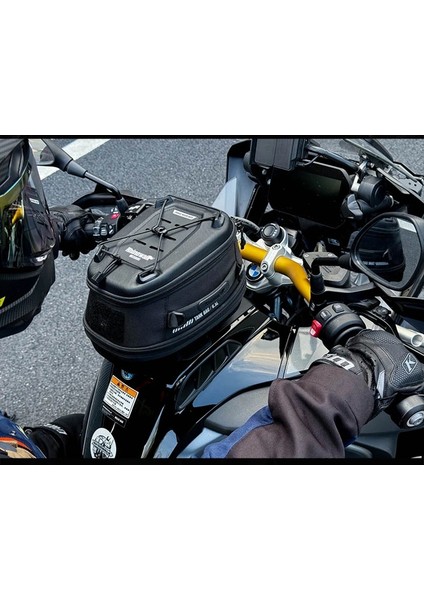 MJX2011 Manyetik Hızlı Sök-Tak Tank Çantası – Su Geçirmez, Geniş Hacimli, Mıknatıslı Motosiklet Tank Çantası